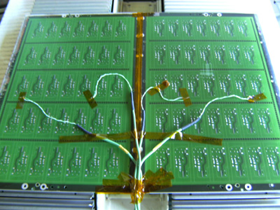 Measuring PCB with 4 measuring points 